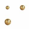 Pull Handles Solid Brass Furniture Handles Hardware Ball Shaped Cabinet Handle Hand Hammered Golden Drawer Knobs Wardrobe