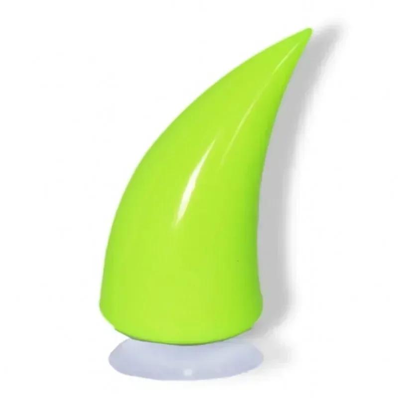 2-1pcs Short Devil Horns Helmet Decorative Sticker Motorcycle Bike Helmet Shape DIY Rubber Decorative Headgear Accessories