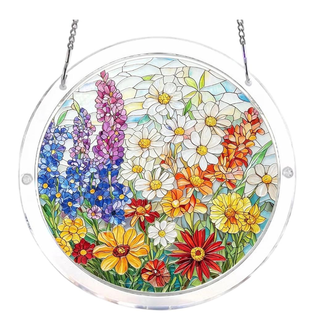 Acrylic Sunshine Catcher Puzzle Hanging Decoration, Wall Art, Home Furnishing, Window Hanging Decoration