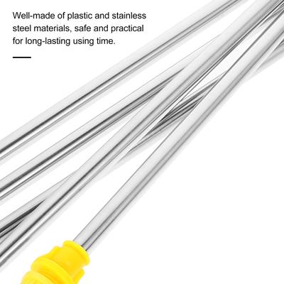 6 Pcs Sprayer Accessories Stainless Steel Boom Hose Nozzle Rod Paint Long Wand Plastic