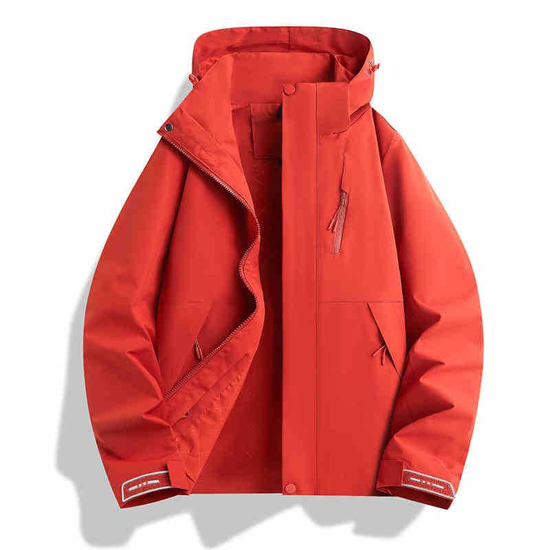 

Ветровка унисекс Woodpecker 2025: Водонепроницаемая, Солнцезащитная, Куртка 3-в-1 для альпинизма на весну/осень XL