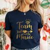 French Bachelorette EVJF Party T-Shirts Future Bride Team Gold Foil Print Women Clothing Short Sleeve Tees for Bridal Shower