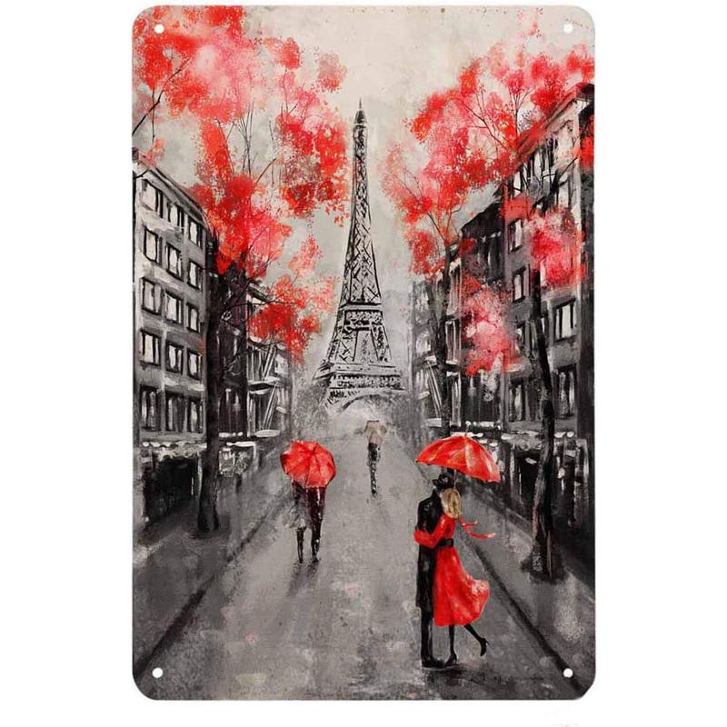 Metal Tin Signs Panam Stary Night Wall Decoration Plaque Vintage Art Poster Iron Painting for Man Cave Home Cafe Garden Club Bar