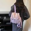 Modischer Canvas-Rucksack für Damen mit Magnetverschluss und strapazierfähigem Material für den täglichen Gebrauch
