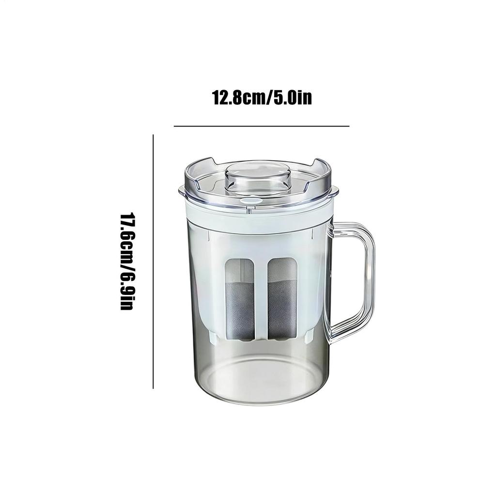 Yogurt Strainer Reusable Food Filter Whey Separator with Fine Mesh and Lid for Cheese Soybean Milk Berry Soup Fruit Juice Coffee