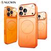 Frosted Glass Finish Magnetic Phone Case For iPhone 17Air 17 ProMax 16 15 14 13 Pro Max Magnetic Shockproof PC Hard Cover