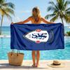 Chelsea FC Beach Towel Soft Microfiber Summer Towel Quick Dry Absorbent Towel for Beach Swimming Pool Travel