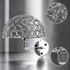 Metal Wall Hat Display Holder Sturdy Cap Organizer Sleek for Boutiques