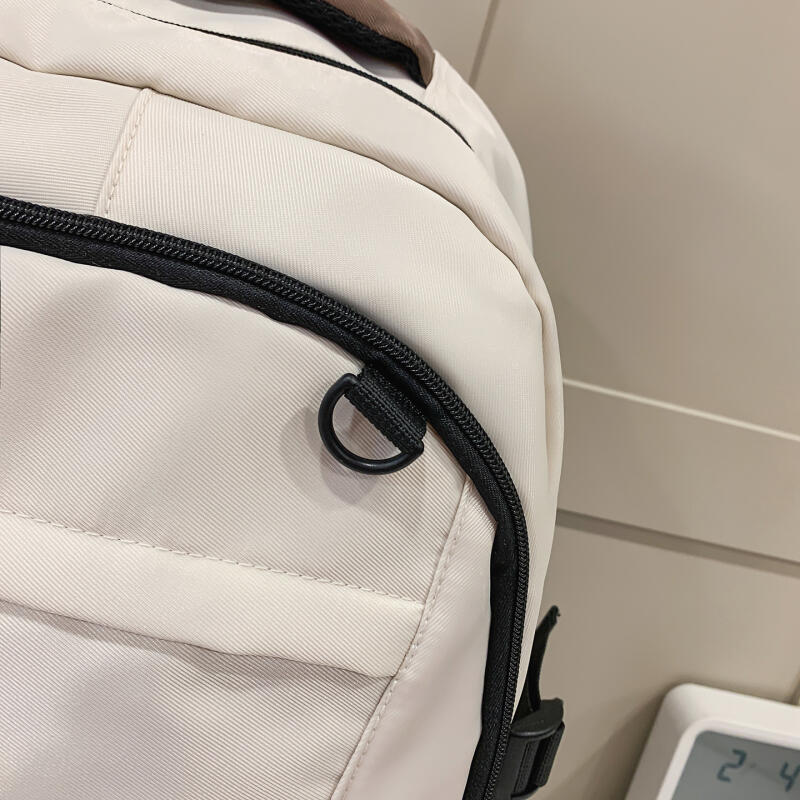 Junior High School Schoolbag Women Large Capacity Backpack Men Color Block Backpack