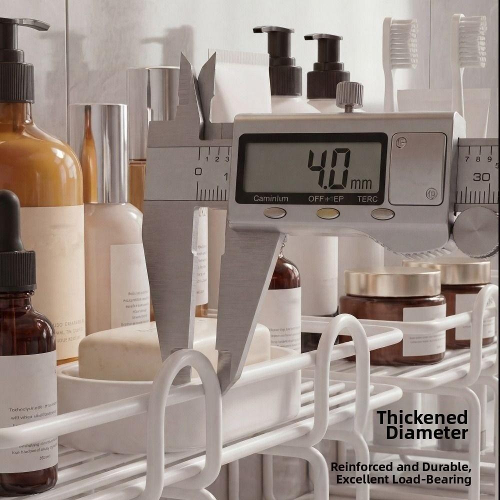 60cm Faucet Storage Rack  for Organizing Handwashing Basins Cosmetics and Skincare Products