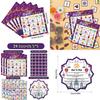 Diwali Festival Bingo Card Game Set With Stickers Call Cards For Family Celebration