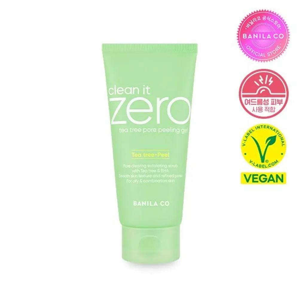 Clean It Zero Tea Tree Pore Peeling Gel 120ml + Pore Foam Cleanser 150ml