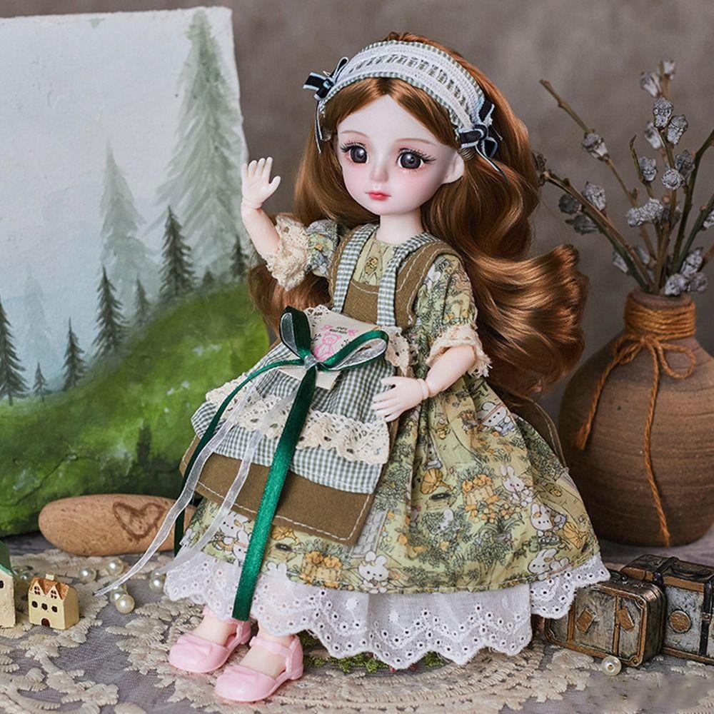 1/6 Scale Doll Lolita Skirt 30cm Size Sweater Coat Pretty Sweater Doll Outfit Set  Girls Toys
