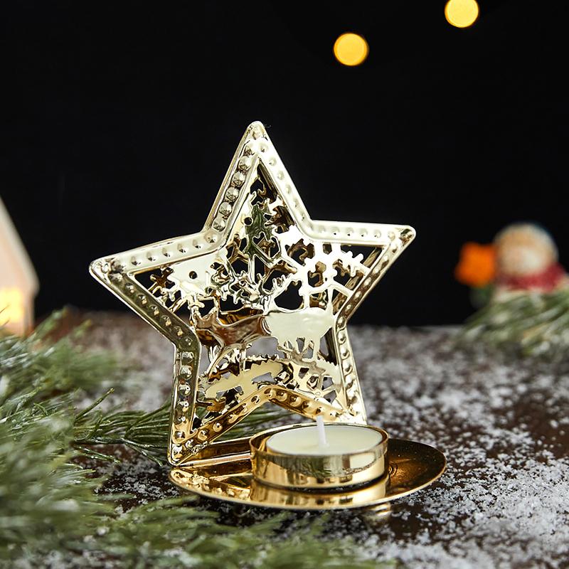 Vánoční hvězda Tvar Vánoční dekorace Dutý design Dekorace na večeři Tvar sněhové vločky Party dekorace 11cm