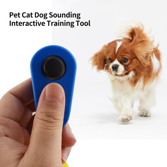 Clicker per addestramento animali domestici, comodo pulsante compatto, rinforzatore del comportamento del cane e del gatto, forniture per animali domestici