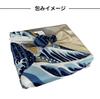 Daiko Sangyo Furoshiki crepe (wrapping cloth), 2-width fabric, Ukiyo-e print, Nihonbashi, 4-3