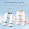 Beitais Waterproof Long Sleeve Children's Feeding Smock Bib