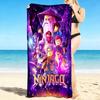1Pc Ninjago Legacy Power Beach Towel, Quick Dry, Multi-Use for Beach Pool Gym Yoga Home Travel, Christmas, Halloween, Xmas Gift S929564