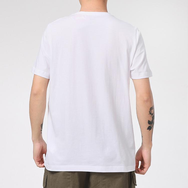 Puma Casual Sports Logo Crew Neck T-Shirt Men Tops White 845925-02