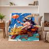 Dragon Ball Soft Warm Flannel Blankets Comfortable Blanket for Home Decoration Gifting