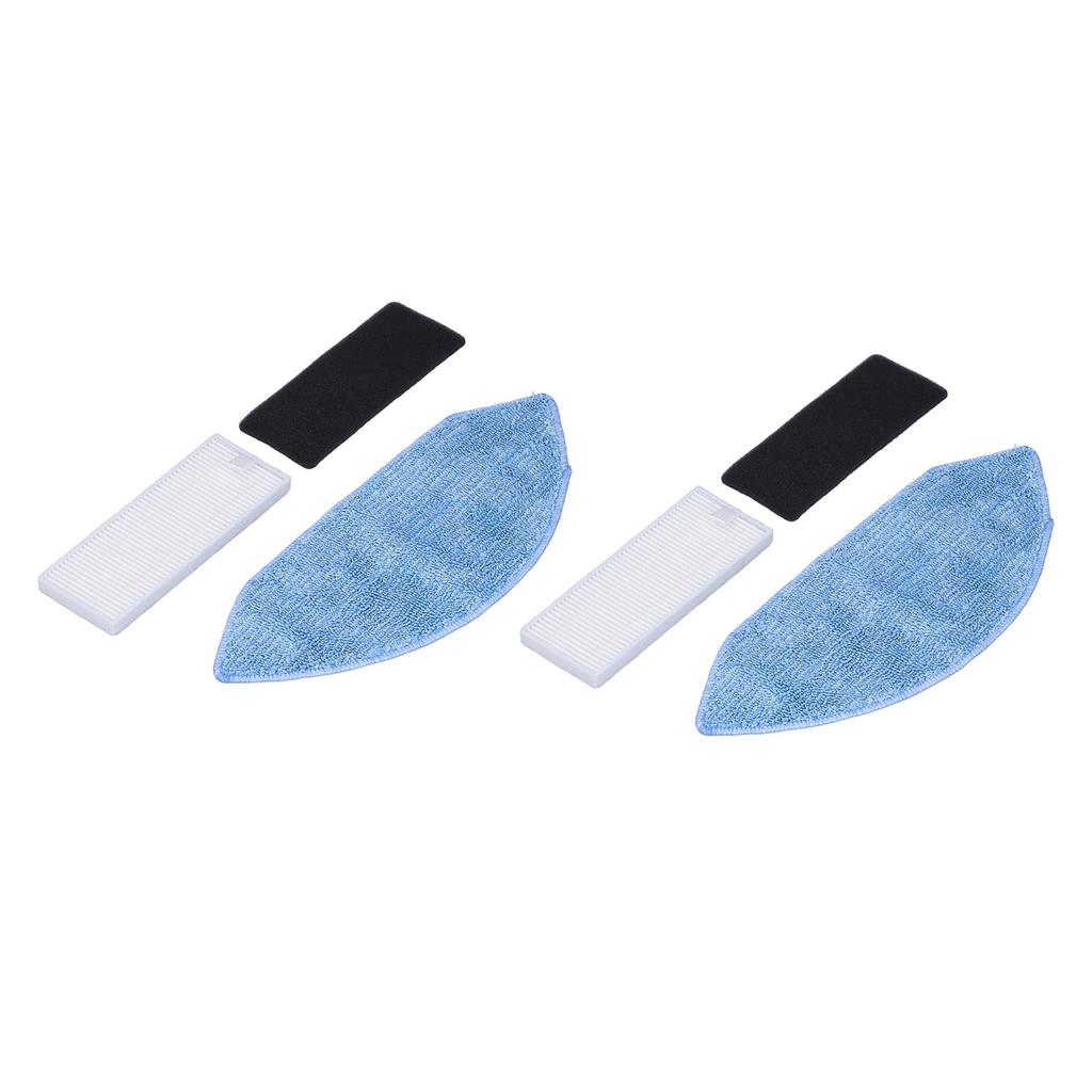 2er Set Staubsaugerfilter-Set Kehrmaschine Mopptuch Staubsaugerzubehör für U2 DGN22
