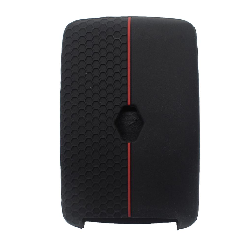 Silikon Bilnyckelskydd Fodral Fob Skal för Renault Koleos Kadjar Captur Talisman Espace Clio Megane 4-Knapps Smart Nyckelskal Set