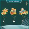City Attractions Metal Bookmark - China Souvenir: Beijing, Guangzhou, Shanghai