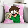 EddsworldD Cartoon Pillow Case Square DoubleSided Sofa Cushion Cover Bedroom Bedside Pillow Gift