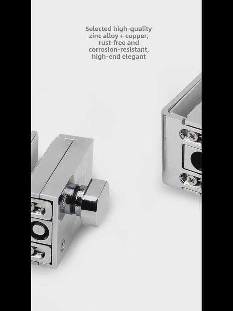 Încuietoare uși din sticlă - Încuietoare de podea cu o singură ușă pentru baie sau toaletă