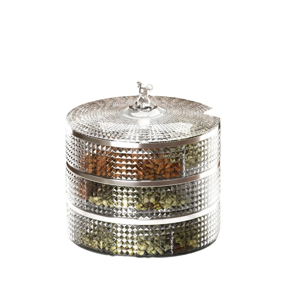 Ins Feng Qingshe Talíř na bonbóny Malý medvídek Obývací pokoj Konferenční stolek Krabička na ořechy Domácí občerstvení Kandované sušené ovoce Úložný box