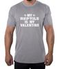 My Reptile Is My Valentine Men's Tees, Nice Graphic Tees, Funny Men's Shirts!