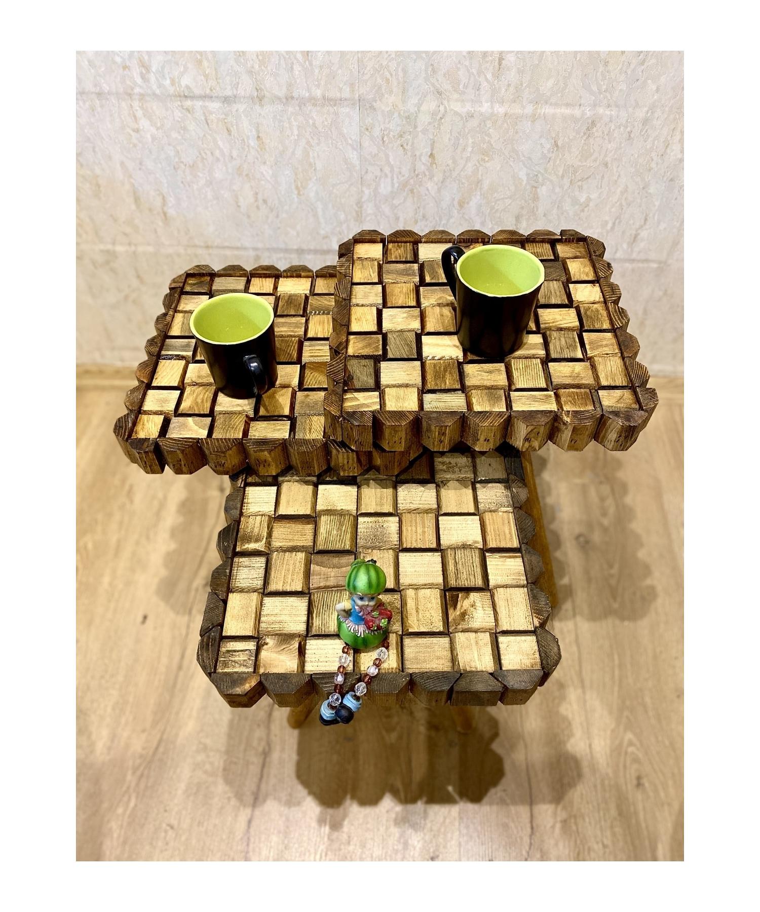 

Tree Nesting Triple Set Without Glass Square Paris Series