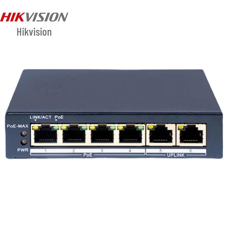 

Hikvision DS-3E1505P-60W-E V4 5-Port Gigabit PoE Switch CN plug (adapter included)