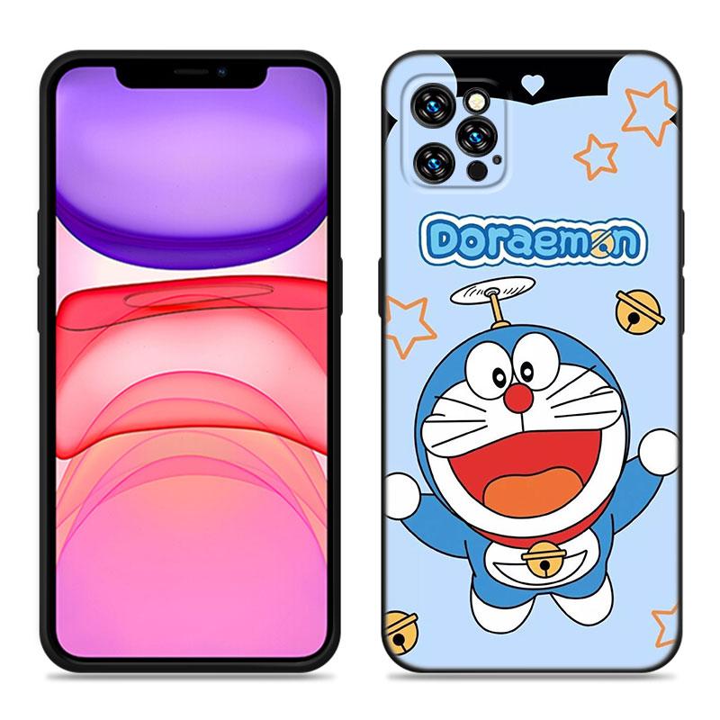 Cartoon Anime Doraemon Phone Case For Apple iPhone 12 13 Mini 11