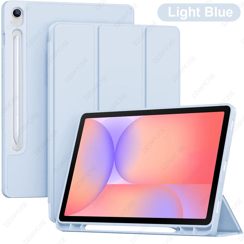 Case for Samsung Galaxy Tab S10/S9 FE / S10 Lite 10.9 Inch / S9 11 Inch Tablet, Ultra-Thin Protective Cover with Auto Sleep/Wake