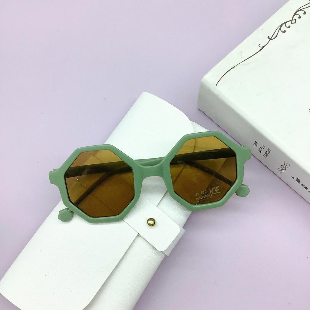 Children Classic Geometric UV400 Sunglasses Boy Girl Colors Outdoor Sun Protection Sunglasses Baby Fashion Shades Glasses Kids