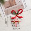 New Iron Christmas Tree Hanging Ornament Christmas Tree Star Snowflake Gift Box Xmas Party Home Decor Pendant Christmas