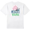 Vans Casual Comfortable Round Neck Short Sleeve T-Shirt Unisex Tops White VN000RB2WHT