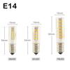 E14 LED Corn Light Bulb 4W 5W 7W 220V High Brightness 2835 SMD 33/51/75 LEDs Chandelier Spotlight Lamp for Home Lighting Ceram
