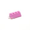 40pcs DIY Building Blocks Slope 2x4 Thick Figure Bricks Educational Creative Compatible With 3037 Toys for Children Size