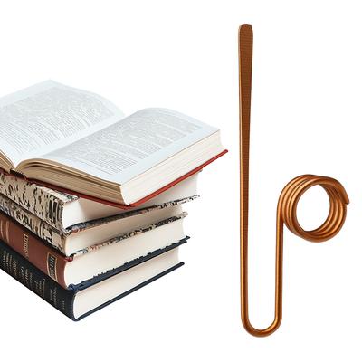 Metal Book Holder Ring Bookmark Simple Light Weight Thumb Book Page Holder Portable Finger Ring Book Opener Holder