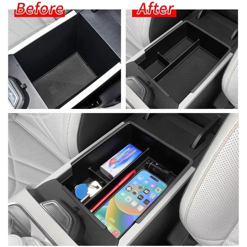 Car Center Console Armrest Storage Box Insert Tray Organizer For Geely Starray EM-i EX5 2025 2026 Car Interior Accessories