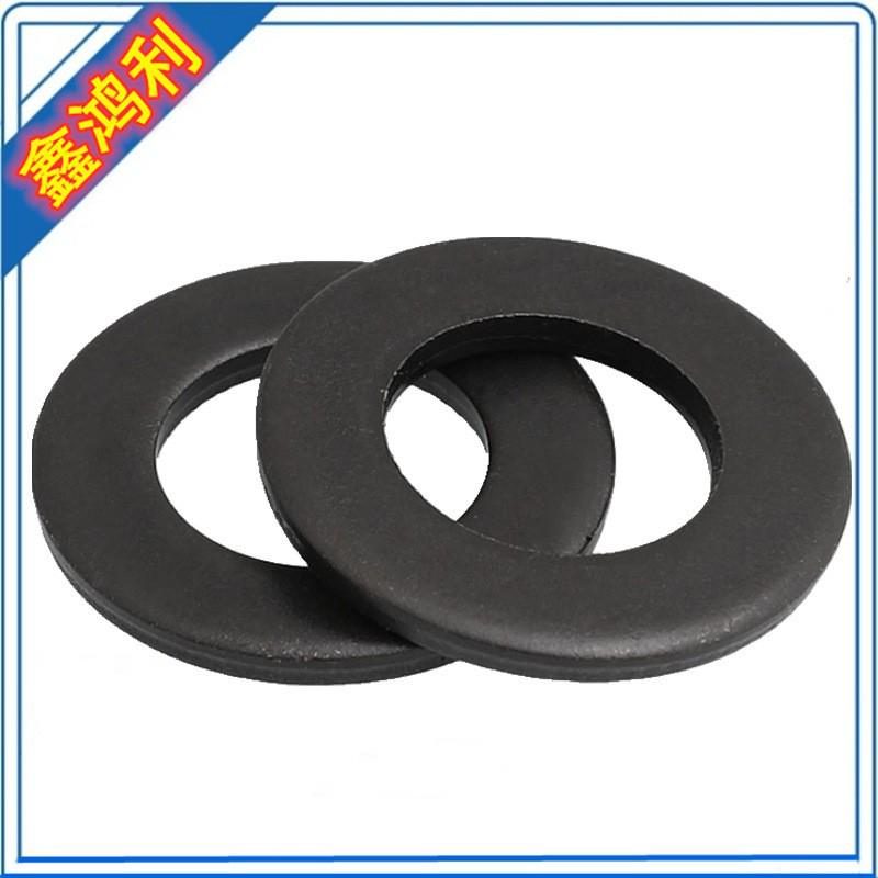 Black Zinc Plated 304 Stainless Steel Metric Flat Washer (M3, M4, M5, M6, M8) - American Standard