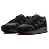 Nike Air Max 1 Nero Rosso Università Scarpe da Ginnastica Uomo Antracite FV6910-001