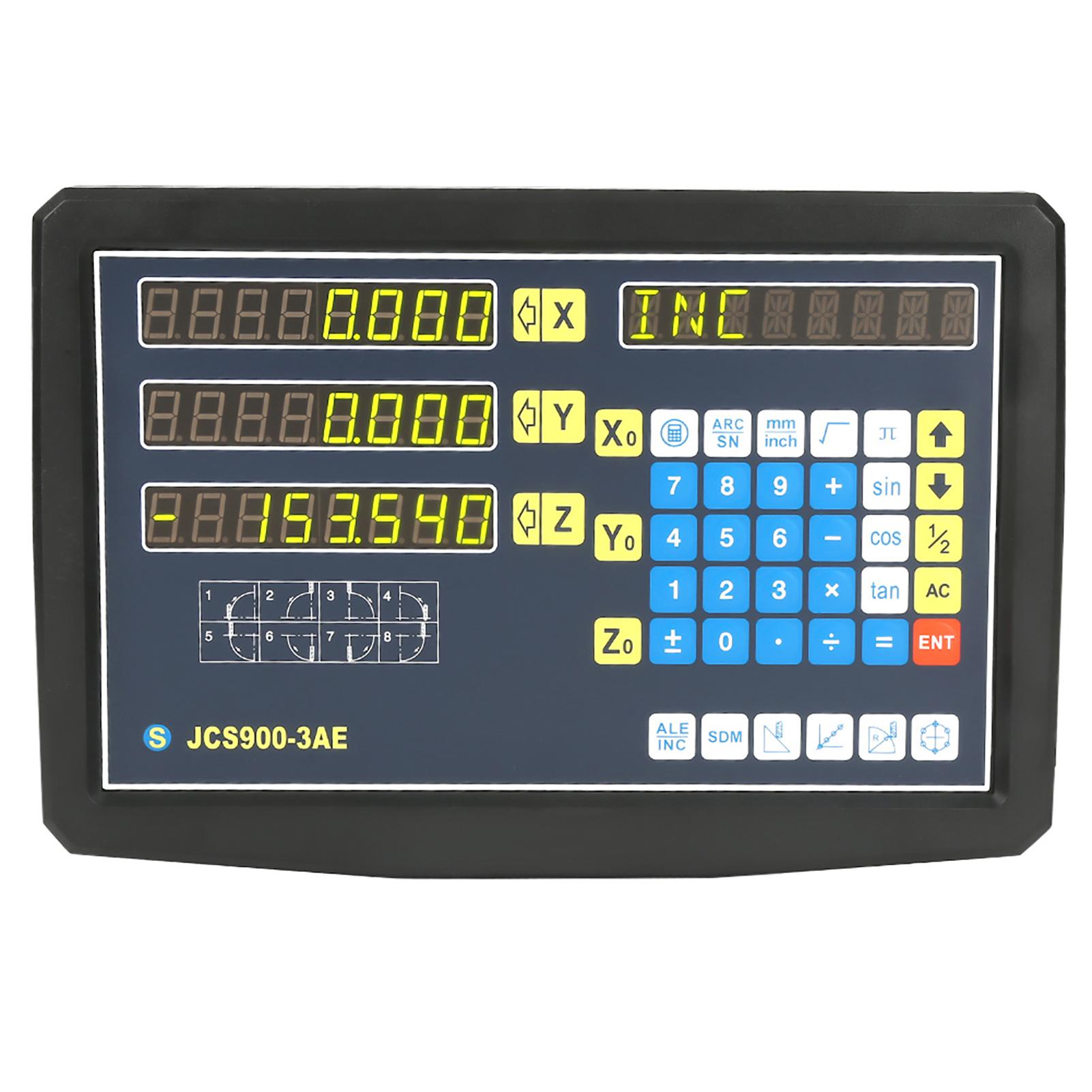 JCS900 3AE 100мм 300мм 500мм Цифровой отсчет Линейный энкодер