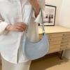 Koreanischen Stil PU Leder Schulter Tasche Hobo Frauen Handtasche Mode Kleine Unterarm Tasche Outdoor
