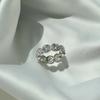 Tancise Women Classic 925 Sterling Silver  Zircon Ring Ladies Jewelry Wedding Promise Party Gift