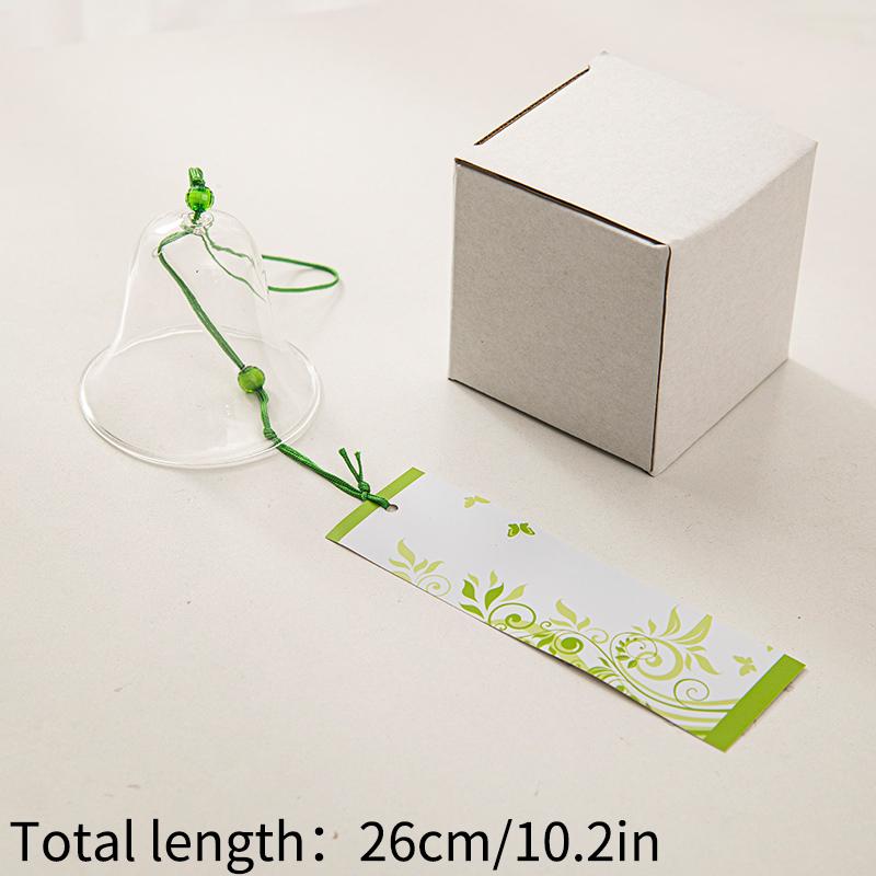 Japanese Wind Chimes Romantic Wind Bells Handmade Glass Hanging Pendants Outdoor Garden Decoration Ornaments Birthday Gifts