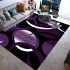 Stylish Geometric lines Washable Modern 3D Printing Carpet Mat for Living Room Bedroom Toilets Home Decoration Rugs