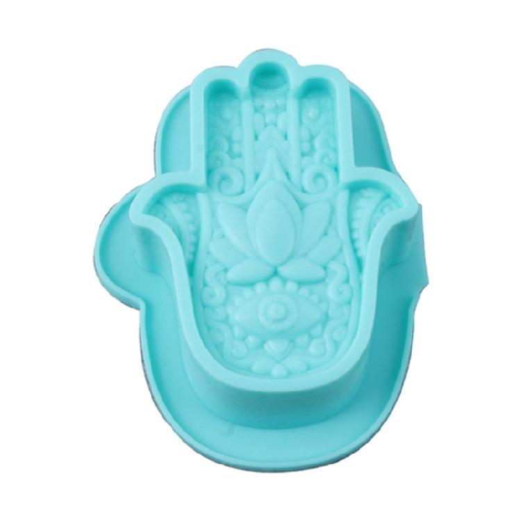 

Hand of God Cake Silicone Mould Crafts Ornaments for Decoration Non-toxic 1 мятный зеленый